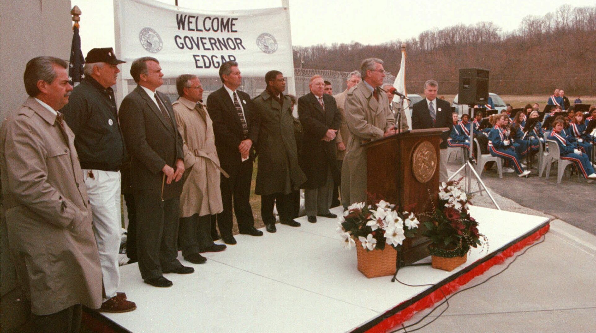 Jim Edgar, Tamms, 1998